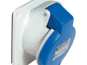 PKF16F423 | PratiKa socket – screw – angled – 16A – 2P + E – 200…250 V AC – panel – Schneider Electric