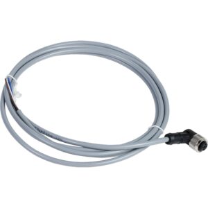 XZCPV1241L2 | Pre wired connectors XZ, elbowed female, M12, 4 pins, cable PVC 2 m – Telemecanique Sensors