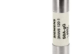 3NW61201 | SENTRON, cylindrical fuse link, 14×51 mm, 50 A, AC: 500 V – Siemens