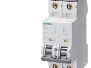 5SY72168CC | Betagard MCB 16 A, 2 Pole, 15 kA, D-Curve – Siemens