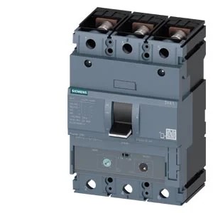 3VA1225-5EF32-0AA0 | MCCB 250 A, 3 Pole, 55 kA, Adjustable O/L & Adjustable S/C Settings, Thermal Magnetic Trip Unit (ATAM) – Siemens