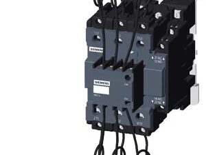 3MT7007-5JA12-6AN2 | 75 kvar Capacitor duty contactor 1NO + 2NC aux contact 220 V AC – Siemens