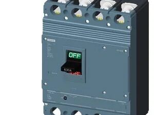 3VJ1450-5EA42-0AA0 | MCCB 500 A, 4 Pole, 36 kA, Fixed O/L & Fixed S/C Settings, Thermal Magnetic Trip Unit (FTFM) – Siemens