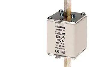 3NE13310 | SITOR fuse link, with blade contacts, NH2, In: 350 A, AC: 690 V, DC: 250 V, front indicator – Siemens