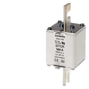 P_NSE0_XX_00551i.jpeg 3NE33320B | SITOR fuse link, with slotted blade contacts, NH2, In: 400 A, AC: 1000 V, front indicator – Siemens