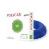 4Sqmm, Blue | Polycab Maxima+ | Green Wire HR FR-LSH LF | PVC Insulated Copper Cable 90Mtrs