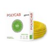1.5Sqmm, Yellow | Polycab Maxima+ | Green Wire HR FR-LSH LF | PVC Insulated Copper Cable 90Mtrs