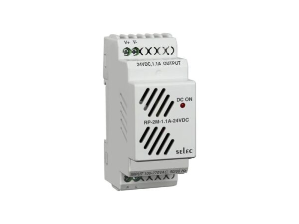 RP-2M-1.1A-24VDC-CE | DIN RAIL MOUNT 26.4W POWER SUPPLY – Selec
