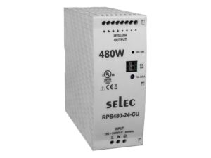 RPS480 | DIN RAIL MOUNT 480W POWER SUPPLY – Selec