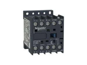 LP1K1201BD | TeSys K contactor – 3P – AC-3 <= 440 V 12 A - 1 NC aux. - 24 V DC coil - Schneider Electric