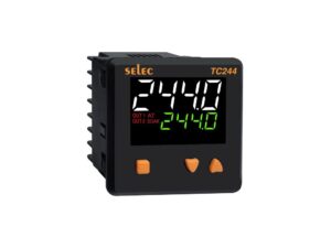 TC244CX | White+Green Display, 2 relay output, 72X72mm – Selec
