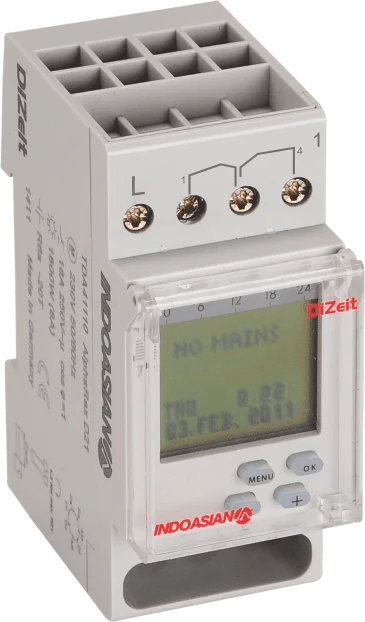 TIME SWITCH DIGITAL YEARLY 16A 230V 2CO – Indoasian