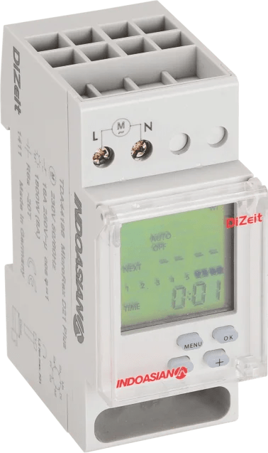 TIME SWITCH DIGITAL WEEKLY 1CO ECO – Indoasian