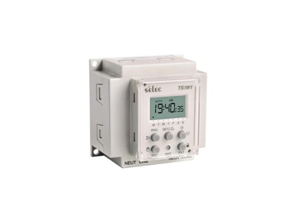 TS2M1-2-16A | 2 CHANNEL – DIN DAILY/WEEKLY – Selec