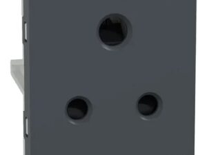 UNS6SK3P2MNS_GY | Socket-outlet, Unica Pure, mechanism, 2P + E, 6A, with shutter grey – Schneider Electric