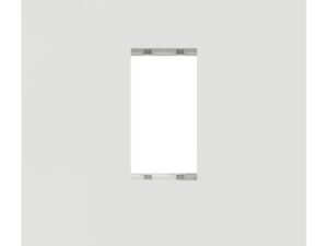 UNSCP1M_WE | Cover Frame, Unica Pure, with fixing frame, 1 gang, 1 module, polar white – Schneider Electric