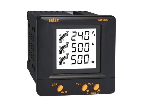 VAF36A | LCD VAF Meter, 96X96m – Selec