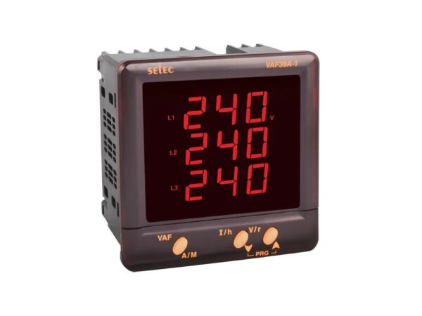 VAF39A | LED VAF Meter, 96X96mm – Selec
