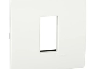 X0701 | Opale cover frame with fixing frame 1 module white – Schneider Electric