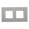 X0704 | Opale cover frame with fixing frame 4 modules white – Schneider Electric
