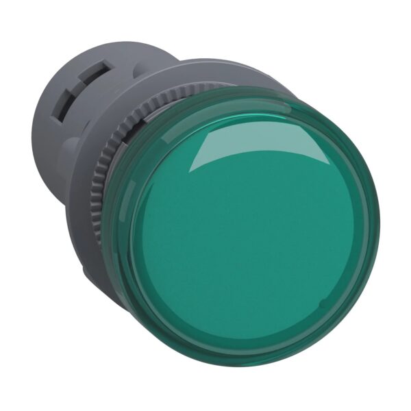 XA2E_CP20053_1_1500x1500.jpg XA2EVM3LC | round pilot light Ø 22 – green – integral LED – 220 V AC – screw clamp terminals – Schneider Electric