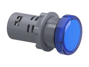 XA2EVB6LC | round pilot light Ø 22 – blue – integral LED – 24 V AC/DC- screw clamp terminals – Schneider Electric