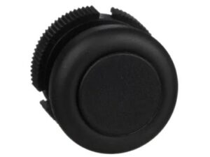 XACA9412 | round head for pushbutton – spring return – XAC-A – black – booted – Schneider Electric