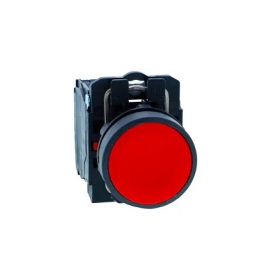 XB5AA42N_MAIN_2024_web.jpg XB5AA42N | Push button, Harmony XB5N XB7N, plastic, flush, red, 22mm, spring return, unmarked, 1 NC – Schneider Electric