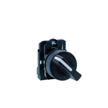 XB5AD21N_MAIN_2024_web.jpg XB5AD21N | Selector switch, Harmony XB5N XB7N, plastic, black, 22mm, short handle, 2 position, stay put, 1 NO – Schneider Electric