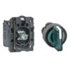 XB5AK153B3N | Ill selector switch, Harmony XB5N XB7N, plastic, green, 22mm, short handle, 3 pos, spring return middle, 24V AC DC, 2 NO – Schneider Electric