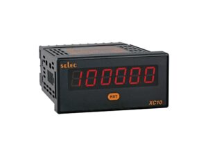 XC10D | 6 DIGIT LED COUNT TOTALISER, 48X96MM – Selec