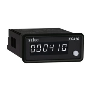 XC410C | 6 Digit Count Totaliser, 36X72 mm – Selec