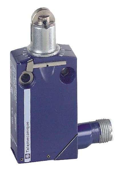 XCMD2102M12.jpg XCMD2102M12 | Limit switch, Limit switches XC Standard, XCMD, steel roller plunger, 1NC+1 NO, snap, M12 – Telemecanique Sensors