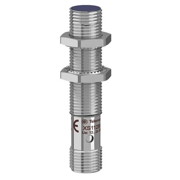 XS112BHPAM12 | Inductive sensor XS1 M12, L61mm, brass, Sn4mm, 12..24VDC, M12 – Telemecanique Sensors