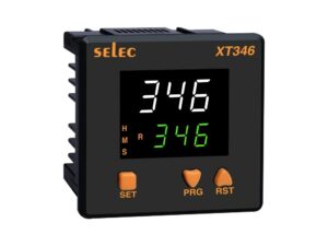 XT346A | Multifunctional Timer, 9 Time Ranges, 96x96mm – Selec