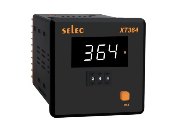 XT364A | Thumbwheel Timer with On delay / Interval function, 96×96 mm – Selec