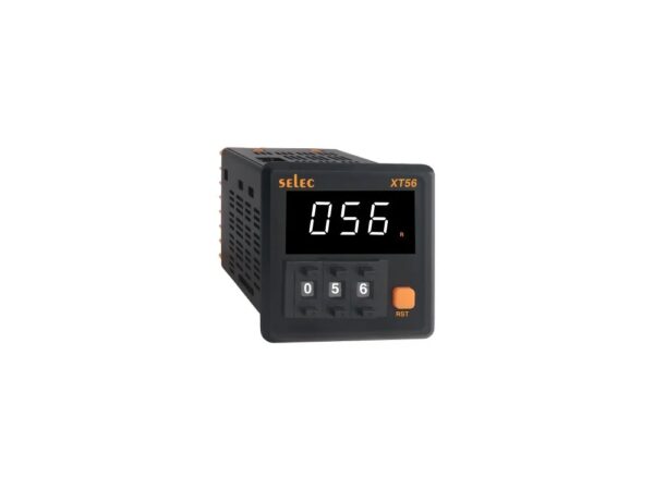 XT56A | Thumbwheel Timer with On delay / Interval function, 48×48 mm – Selec