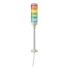 XVGB4SH | Tower Light – RAGB – 24V – LED – W.Buzzer – Tube mounting with fixing plate – Schneider Electric