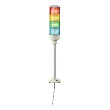 XVGB4SH.jpg XVGB4SH | Tower Light – RAGB – 24V – LED – W.Buzzer – Tube mounting with fixing plate – Schneider Electric