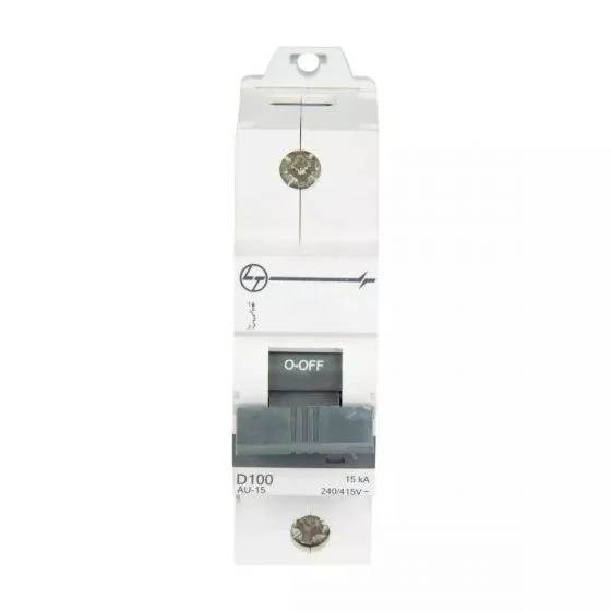 AU HR MCB 80A SP 240V AC 15kA D Curve | L&T