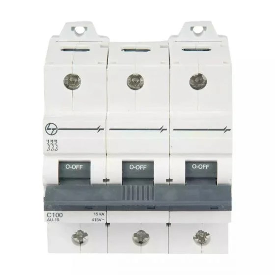 au15s31003c_au-15_mcb-15ka-c100-3p_front_1.jpg AU HR MCB 125A TP 415V AC 15kA D Curve | L&T