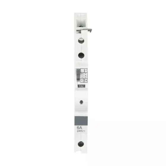 auatac240hr_au-at_selectable_aux_tac_for_hr_mcb_front.jpg AU HR MCB Accessory 240V AC/24V DC AUX/TAC Contact 1NO+1NC | L&T