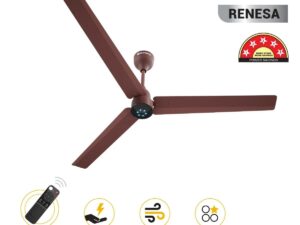 Atomberg Renesa 1400 mm BLDC Ceiling Fan with Remote Control & LED Indicators | Matt Brown