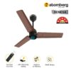 Atomberg Renesa 900 mm BLDC Ceiling Fan with Remote Control & LED Indicators | Matt Brown & Black