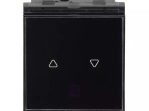 englaze Touch Curtain control Blac Glass | L&T
