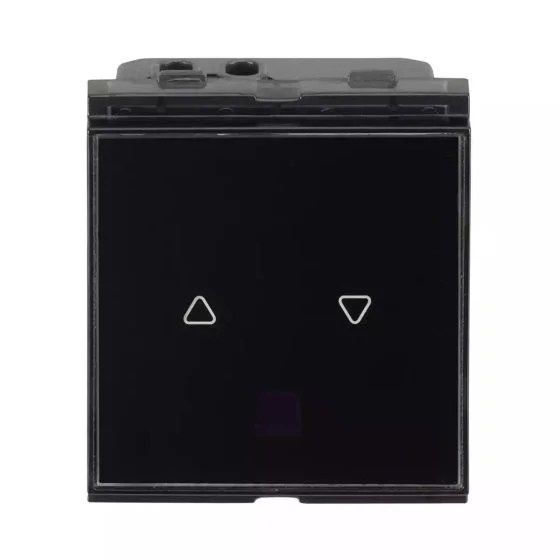 cb98036sk10_front.jpg englaze Touch Curtain control Blac Glass | L&T