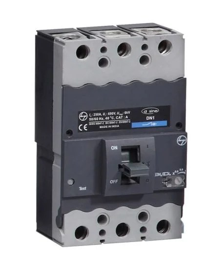cm90638oopo.jpg DN1C MCCB 250 3P 415V AC 25kA Thermal Magnetic 50/60 Hz | L&T