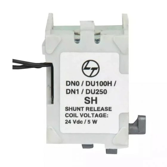 cm91402o4oo_shunt_release_24_vdc_5_w__dn0_dn1_mcc_front.jpg DU100D/DU125D/DU100H/DU125H/DU250/DU250C/DN0/DN1 MCCB Accessory Shunt Release 24 V DC (left) | L&T