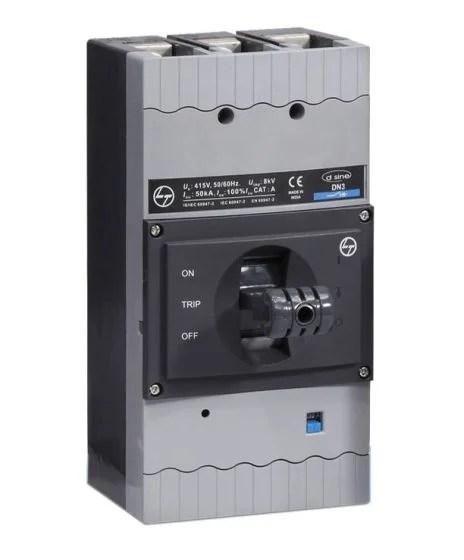 cm94003oor1og.jpg DN3-400N MCCB 400 3P 415V AC 50kA Thermal Magnetic 50/60 Hz | L&T