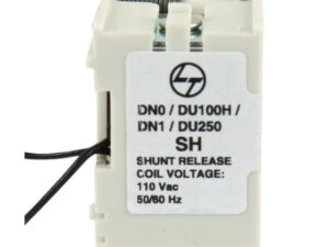 DU100D/DU125D/DU100H/DU125H/DU250/DU250C/DN0/DN1 MCCB Accessory Shunt Release 110 V AC (left) | L&T